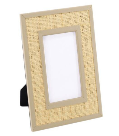 RAMKA NA ZDJĘCIE 19 X 24 FOTOGRAFIĘ OZDOBA PLECIONA BOHO REGULOWANA DO POKOJU