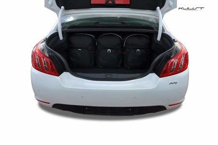 PEUGEOT 508 LIMOUSINE 2011-2014 TORBY DO BAGAŻNIKA 5 SZT