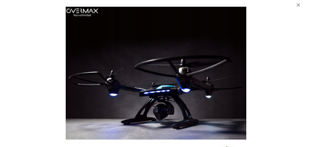 Dron OVERMAX X Bee Drone 7.2 FPV Kamera HD Ekran