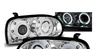 Reflektory przednie VW Golf III CHROM RINGI