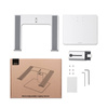 Podstawka pod laptop Baseus 11-17", regulowana (srebrna)