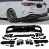 DYFUZOR MERCEDES W206 S206 LOOK C43 AMG BLACK