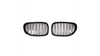 Grill sportowy podwójne żeberka Gloss Black BMW 7 F01 F02 F03 F04 2008-2012