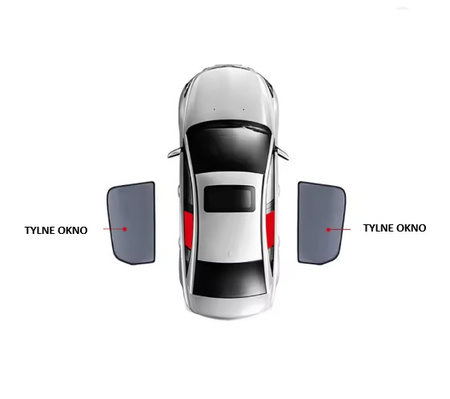 Zasłonki osłony szyb Skoda Superb III 3 2015-2024