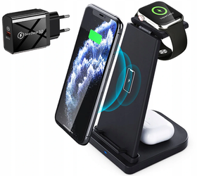 Ładowarka bezprzewodowa 15W - iPHONE AIRPODS WATCH