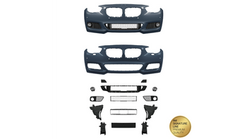 Przedni zderzak sport PDC Lampy przeciwmgielne BMW 5 F07 przed liftem 2009-2013