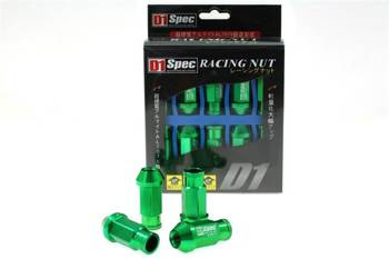 Nakrętki D1SPEC Replica Race M12x1.25 Green