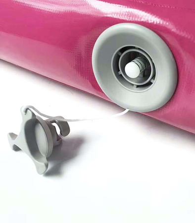 AIRTRACK 3 M RÓŻOWY ŚCIEŻKA AKROBATYCZNA MATA GIMNASTYCZNA MATERAC DMUCHANY MOCNY POMPKA TORBA DO ĆWICZEŃ ZABAWY DLA DZIECI DOROSŁYCH