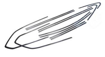 Listwy wokół szyb bocznych Opel Astra 4 J KOMBI