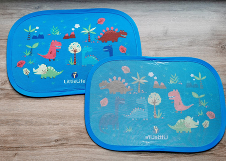 Osłonki elektrostatyczne LittleLife do samochodu - Dinozaur