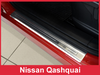 Nakładki progowe Nissan Qashqai (Stal)