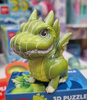 Puzzle 3D Apli Kids Smoki - Zielony