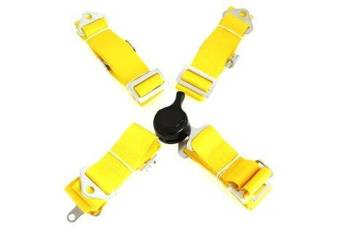 Pasy sportowe 4p 2" Yellow - Quick