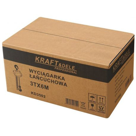 Wciągarka ręczna 3T 6M KD3502