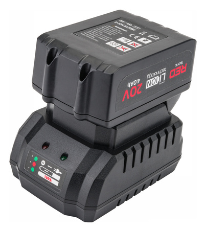 Klucz AKUMULATOROWY Udarowy do Kół 20V 4Ah 380Nm RED TECHNIC RTAKU0026