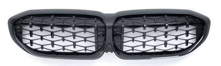 GRILL BMW 3ER G20 G21 19-20 DIAMANT GLOSSY BLACK