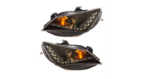 Zestaw Lamp Halogenowych Black SEAT IBIZA IV 2013-obecnie