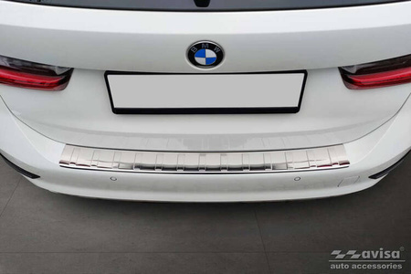 Nakładka na zderzak tylny do BMW 3 VII G21 Kombi (Stal)