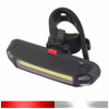 LAMPKA ROWEROWA LED TYŁ PRZÓD 100 LM 6 TRYBÓW ŁADOWANIE USB