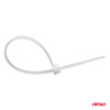 Opaski zaciskowe białe 2.5×150mm 100 szt. AMIO-04306