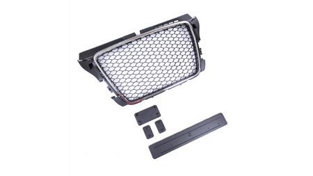 Grill sportowy Chrome & Black W/O PDC AUDI A3 Facelift 2008-2012