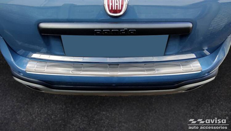 Nakładka na zderzak tylny do Fiat Panda 3 Cross (Stal)