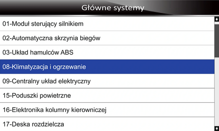Interfejs komputer diagnostyczny Jeep Autoxscan RS830