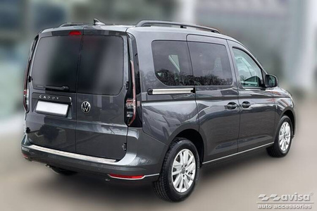 Nakładka na zderzak tylny do Volkswagen Caddy 4 (Stal)