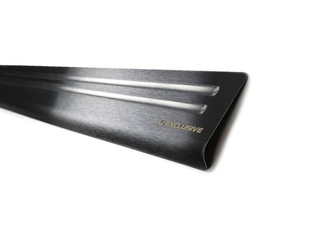 Progi 2 Line Peugeot 407 - Kombi 5 2004-2011 - Satin Black&White