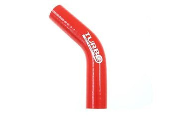 Kolanko 45st TurboWorks Red 80mm XL