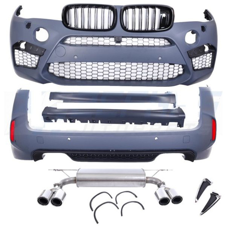 BODY KIT BMW X5 F15 13-18 M STYLE TŁUMIK