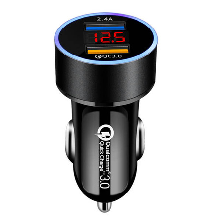Ładowarka USB z voltomierzem