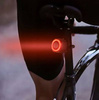 Alarm rowerowy antykradzieżowy lampka tył tylna rowerowa dzwonek pilot K7
