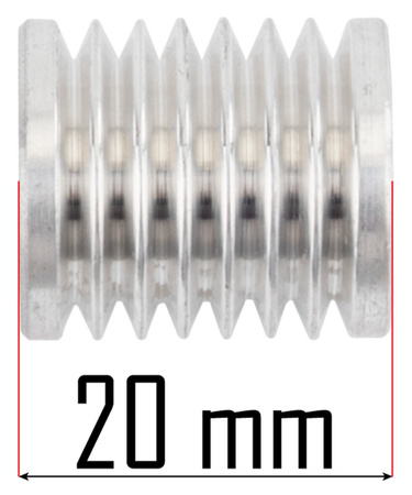 Koło pasowe małe do kosiarki elektrycznej PM-KSE-2200MN-KP2