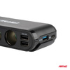Rozdzielacz rozgałęźnik trójnik zapalniczki + woltmierz ładowarka USB USB-C 12V 24V AMIO-03782