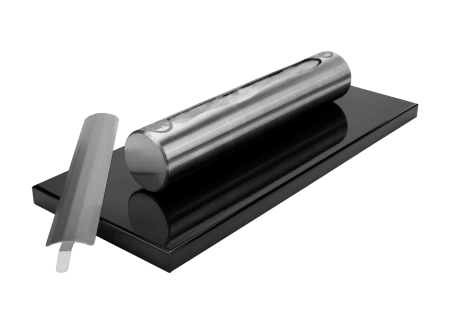 Biokominek Stainless Czarny Połysk