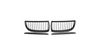 Grill sportowy pojedyncze żeberka Matt Black BMW 3 E90 E91 przed liftem 2005-2008