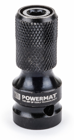 Adapter udarowy do klucza - przejściówka z 1/2" kwadrat na 1/4" HEX PM-ASHU-05025T
