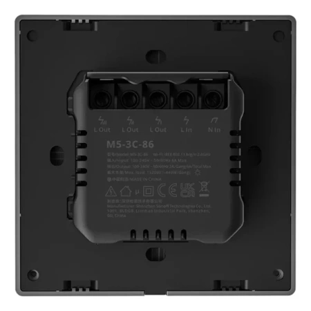 Smart Scene Wall Switch Sonoff M5 3C (3-channel)