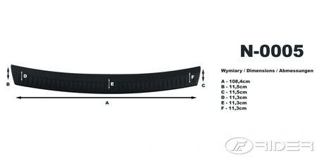 Dacia Logan MCV nakładka na zderzak