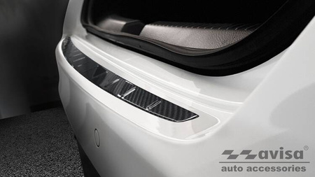Nakładka na zderzak tylny do Mercedes CLA II C118 (Carbon Fiber)