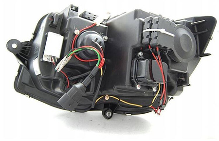 Lampy reflektory Vw T6 15- black tube led drl dts