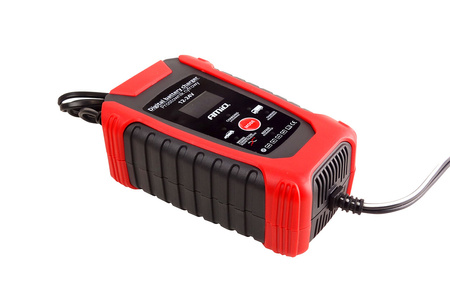 Prostownik cyfrowy ładowarka do akumulatora 6A 3A 12V 24V DBC-03 AMIO-02379