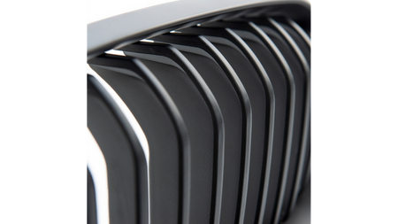 Grill sportowy pojedyncze żeberka Matt Black BMW 1 F20 F21 Facelift 2015-2019