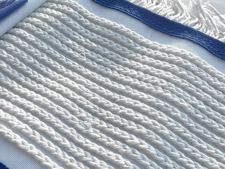 WKŁAD DO MOPA PŁASKIEGO NAKŁADKA PROFESJONALNA KIESZENIOWA CHŁONNA WYMIENNA ZAKŁADKA DŁUGIE WŁOSIE 100% BAWEŁNA DO CZYSZCZENIA MYCIA PODŁÓG