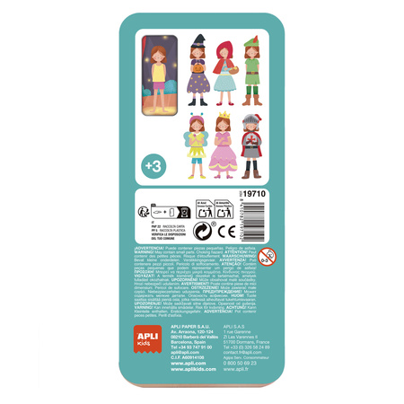 Magnetyczna układanka Mix&Match Apli Kids - Teatr