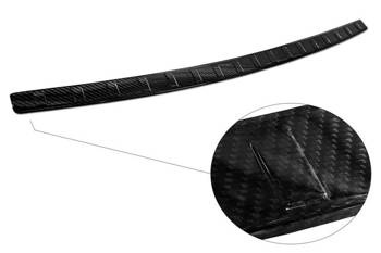 Nakładka na zderzak tylny do Hyundai Bayon (Carbon Fiber)