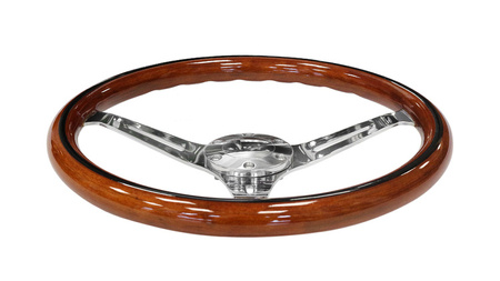 Kierownica 380mm Drewno