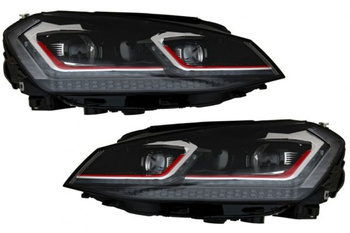 LAMPY PRZEDNIE LED VW GOLF 7 12-17 LOOK 7,5 GTI