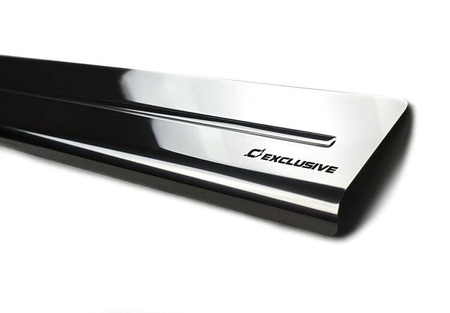 Progi Long Line BMW X6 E71 SUV 5 2010-2013 - Połysk